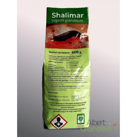 Shalimar 600 g /metaldehid-csigaölő/