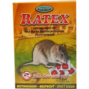 R RATEX 2,5 ezrelék 150 g rágcsálóirtó pép