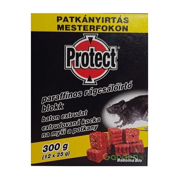 R PROTECT parafinos rágcsálóirtó blokk 300 g