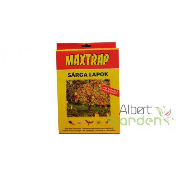 MAXTRAP sárga lap nagy 10 db-os 17x24 cm