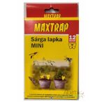 MAXTRAP sárga lap kicsi pillangó 12 db-os 13,5x8cm