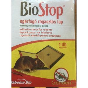 R Biostop egérfogó ragasztós lap kinyitható