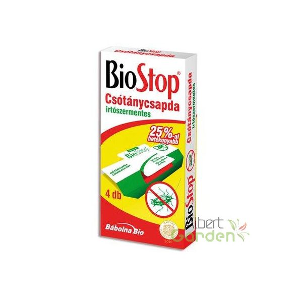 BIOSTOP CSÓTÁNYCSAPDA 4 DB